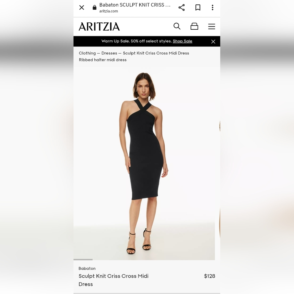 Aritzia Babaton Dress Size XL